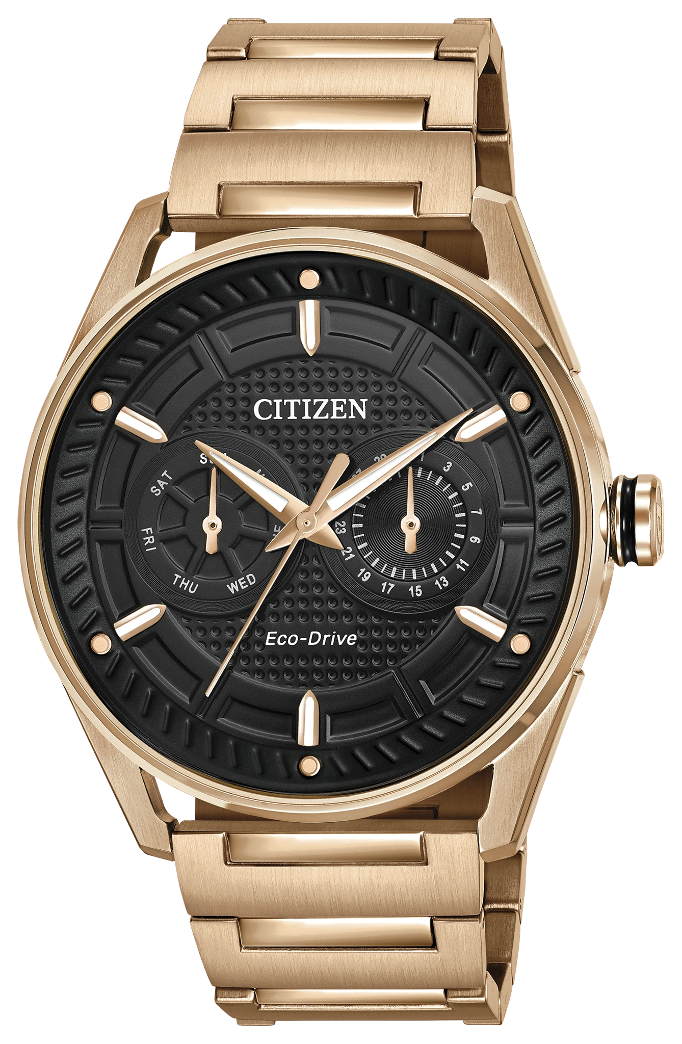 CTO - Men's Eco-Drive BU4023-54E Rose Gold Steel Watch | CITIZEN